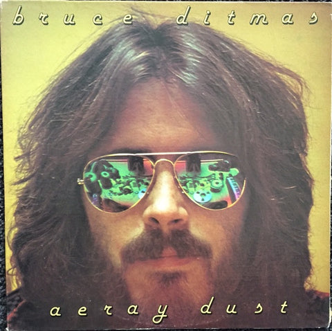 Bruce Ditmas ‎– Aeray Dust - VG+ LP Record 1977 Chiaroscuro USA Vinyl - Free Jazz / Space-Age / Electronic Experimental
