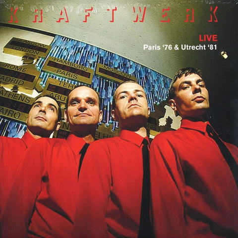 Kraftwerk ‎– Live - Paris '76 & Utrecht '81 - New LP Record 2019 Radio Looploop UK Import Vinyl - Electronic / Krautrock / Synth-pop