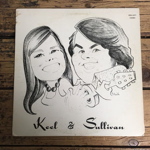 Keel & Sullivan ‎– Keel & Sullivan - VG Lp Record USA Original Vinyl - Folk - Shuga Records