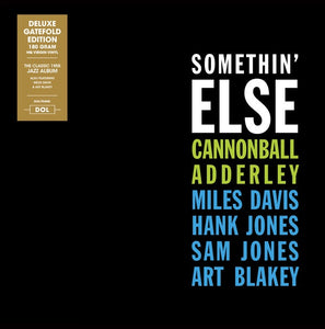 Cannonball Adderley ‎– Somethin' Else (1958) - New Lp Record 2017 DOL Europe Import 180 gram Vinyl - Jazz / Hard Bop