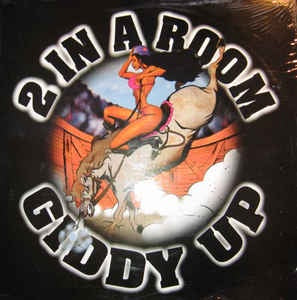 2 In A Room - Giddy Up - VG+ 12" Single 1995 Cutting Records USA - House
