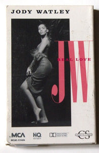 Jody Watley ‎– Real Love - Used Cassette Single 1989 MCA - RnB/Swing