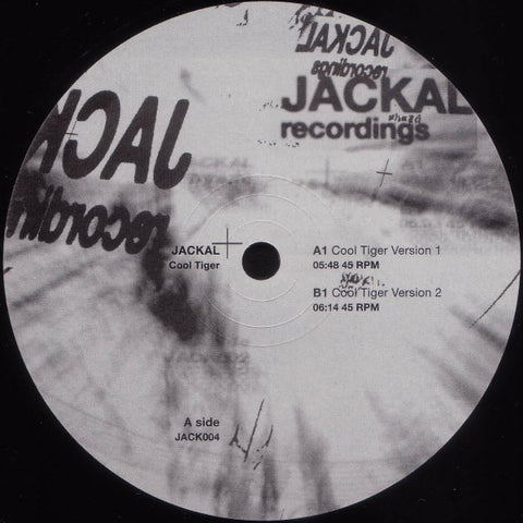 Jackal - Cool Tiger - Mint- 12" Single 2006 UK Import - Techno