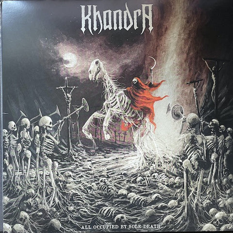 Khandra ‎– All Occupied By Sole Death - New LP Record 2021 Season Of Mist Europe Import Black Vinyl - Black Metal / Death Metal