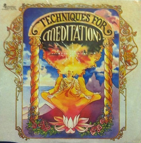 Johnny Temple & Tom Mains ‎- Techniques For Meditation - Mint- Stereo 1976 USA - Spoken / Psych