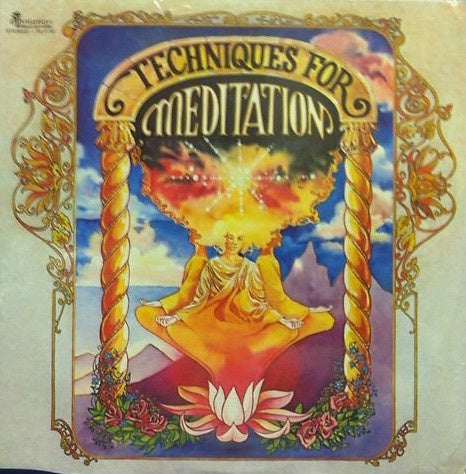 Johnny Temple & Tom Mains ‎- Techniques For Meditation - Mint- Stereo 1976 USA - Spoken / Psych - Shuga Records