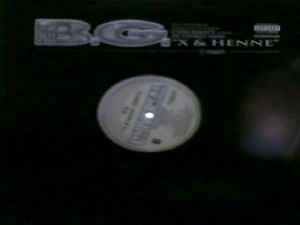 B.G. - X & Henne - VG+ 12" Single Promo 2000 Universal USA - Hip Hop