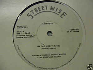 Zenobia - In The Night - M- Promo 12" 1985 Streetwise USA - Disco
