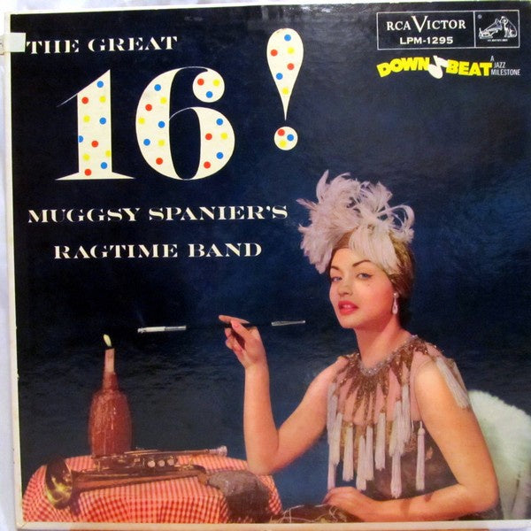 Muggsy Spanier's Ragtime Band ‎– The Great 16! - VG+ Lp Record 1956 USA Mono Original Vinyl - Jazz - Shuga Records