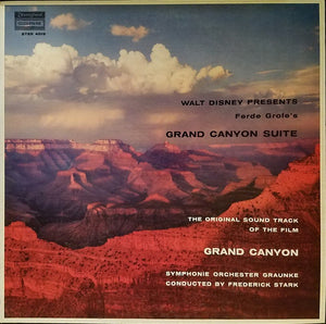 Ferde Grofe ‎– Walt Disney Presents Ferde Grofe's Grand Canyon Suite (1959) - VG Lp Record 1973 Disneyland USA Stereo Vinyl - Classical - Shuga Records