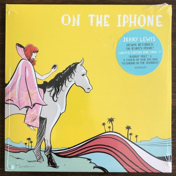 Jenny Lewis - On the iPhone - New 7" Single Record Store Day Black Friday 2019 Warner USA RSD USA Pink Vinyl - Indie Rock / Soft Rock - Shuga Records