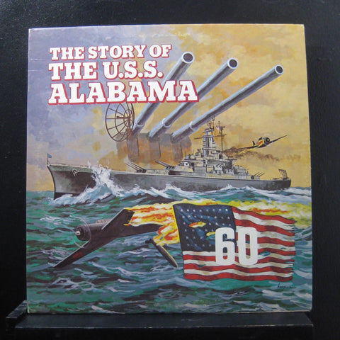 U.S. Navy Band And U.S. Navy Sea Chanters ‎– The Story Of The U.S.S. Alabama - Mint- 1976 USA Original Press Picture Disc - Spoken Word / Special Effects / Military