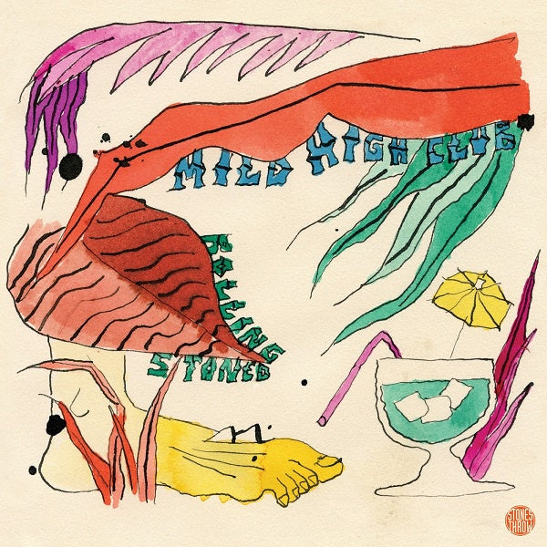 Mild High Club & King Gizzard & the Lizard Wizard - Rolling Stoned - New 7" Single Record 2018 Stones Throw Black Vinyl - Psychedelic Rock / Soft Rock - Shuga Records