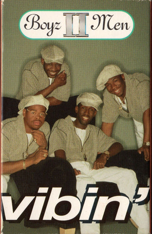 Boyz II Men ‎– Vibin' - Used Cassette Single 1995 Motown - RnB/Swing