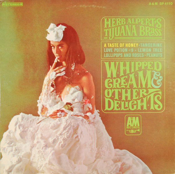 Herb Alpert's Tijuana Brass - Whipped Cream & Other Delights - VG+ Lp Record 1965 Stereo USA Vinyl - Latin Jazz