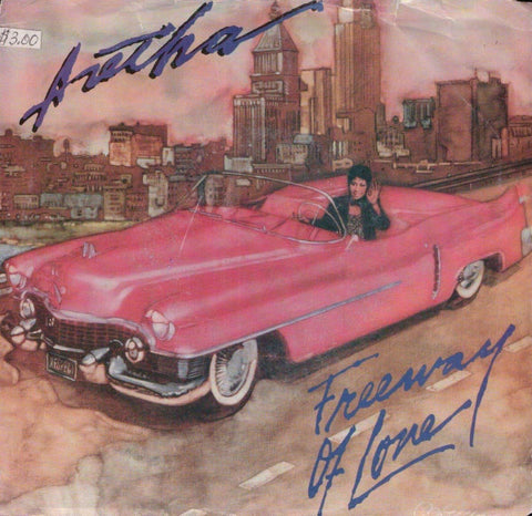 Aretha Franklin ‎– Freeway Of Love / Until You Say You Love Me - VG+ 45rpm 1985 USA - Soul / Funk