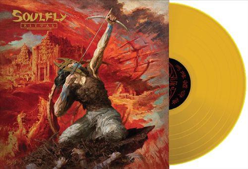 Soulfly - Ritual - New Vinyl 2019 Nuclear Blast Entertainment Pressing on Mustard Colored Vinyl (Limited to 500!) - Thrash / Death Metal