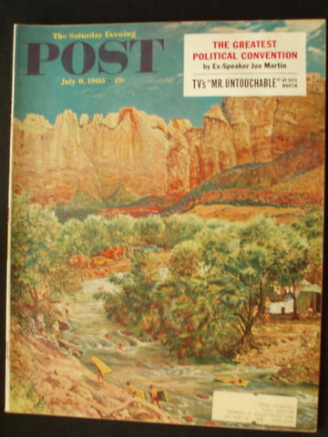 The Saturday Evening Post (July 9, 1960 Issue) - Vintage Magazine