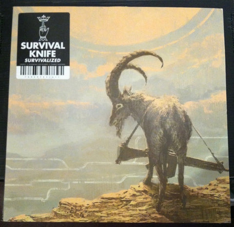 Survival Knife ‎– Survivalized - New Lp Record 2014 Chunklet Industries USA Clear Blue Vinyl - Indie Rock