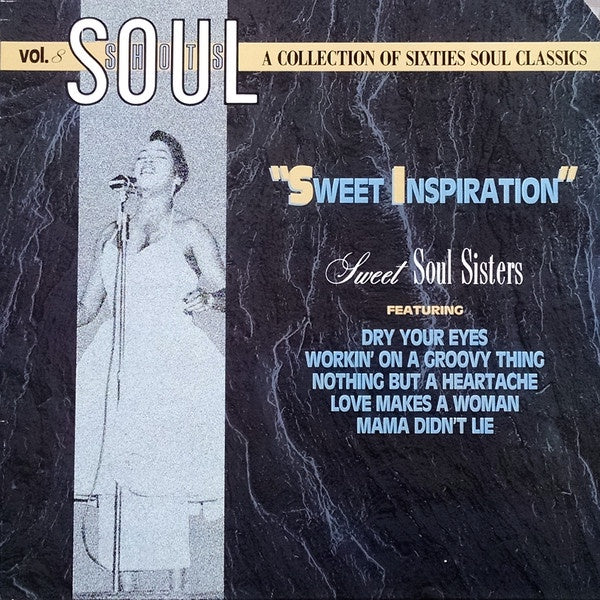 Various ‎– Soul Shots - Vol. 8 "Sweet Inspiration" (Sweet Soul Sisters) - Used Cassette 1988 Rhino - Soul / Rhythm & Blues - Shuga Records