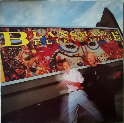 Blancmange ‎– Believe You Me - VG+ Lp Record 1985 London UK Import Vinyl -