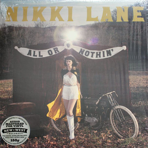 Nikki Lane - All Or Nothin' - New Vinyl 2014 Limited Edition 180gm New West Audiophile Pressing + Download - Country
