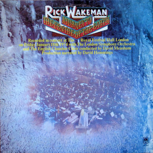 Rick Wakeman ‎– Journey To The Centre Of The Earth - Mint- Lp Record 1974 USA Original Vinyl & Book  - Prog Rock