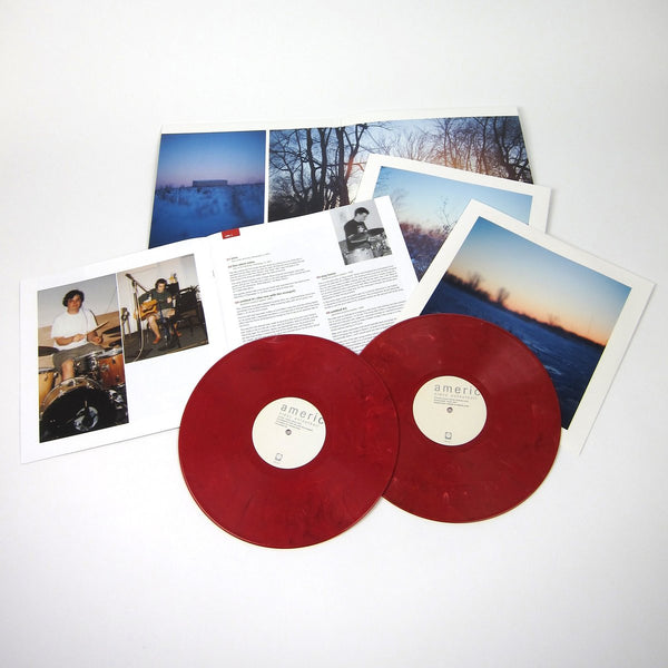 American Football - American Football (1999) - New 2 LP Record 2014 Polyvinyl Red Vinyl, Booklet & Download - Emo / Indie Rock