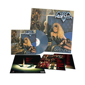 Lizzy Borden ‎– Love You To Pieces (1985) - New Vinyl Lp 2018 Metal Blade Reissue  on Opaque Slate Blue Marbled Vinyl and 2-Sided Poster (Limited to 500) - Heavy Metal - Shuga Records