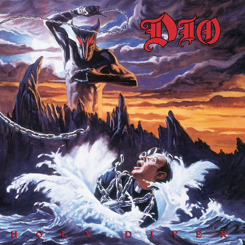 Dio - Holy Diver (1983) - New Vinyl Record 2018 Rhino Limited Edition 'Start Your Ear Off Right' Remastered Pressing on Red Vinyl - Hard Rock