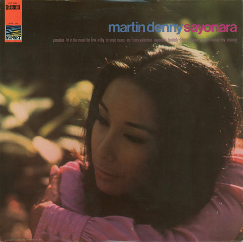 Martin Denny – Sayonara - VG+ LP Record 1967 Sunset USA Vinyl - Jazz / Easy Listening / Pacific