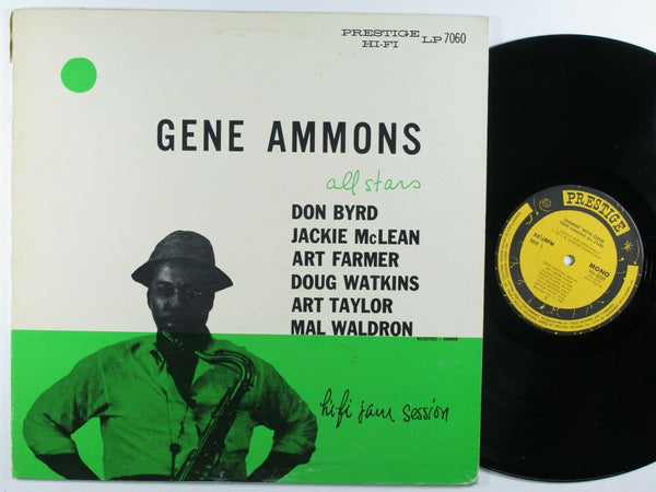 Gene Ammons All Stars ‎– Jammin' With Gene (1956) - VG+ Lp Record 1977 Prestige Japan Import Vinyl - Jazz / Bop - Shuga Records