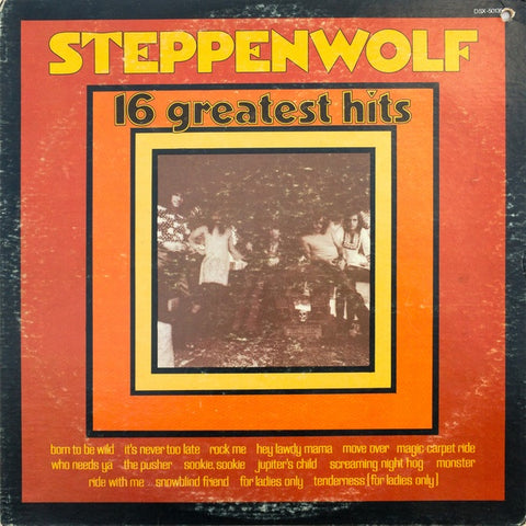 Steppenwolf ‎– 16 Greatest Hits (1973) - VG+ Lp Record 1980's MCA USA Vinyl - Classic Rock