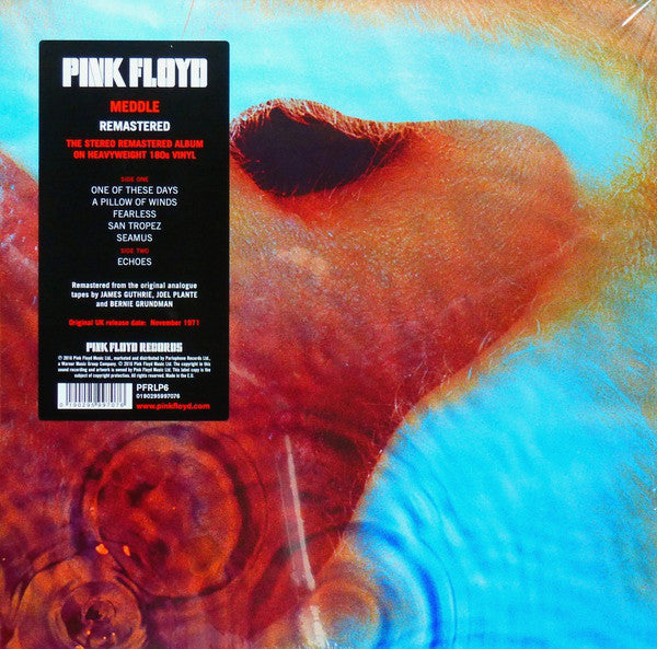 Pink Floyd ‎– Meddle (1971) - New LP Record 2016 Pink Floyd Vinyl -  Psychedelic Rock / Prog Rock