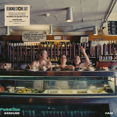 Haim – Gasoline - New 7" Single Record Store Day 2021 Columbia RSD Blue Vinyl - Pop Rock