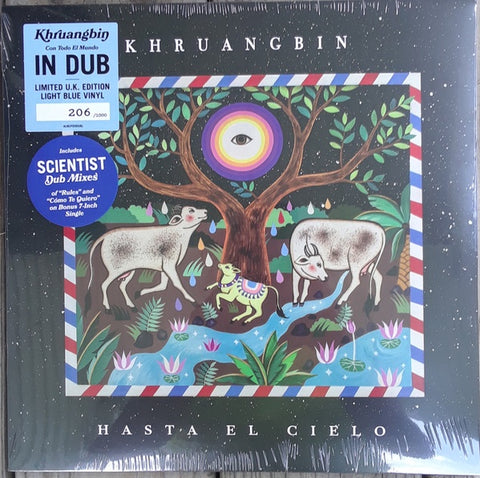 Khruangbin ‎– Hasta El Cielo - New LP Record 2019 Night Time Stories UK Import Exclusive Light Blue Vinyl, 7" & Numbered - Dub / Funk / Soul / Psychedelic