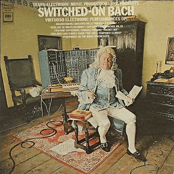Walter Carlos ‎– Switched-On Bach (1968) - VG+ LP Record 1970 Columbia USA Vinyl - Modern Classical / Moog / Electronic