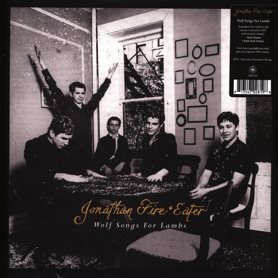 Jonathan Fire*Eater ‎– Wolf Songs For Lambs (1997) - New LP Record 2019 Third Man USA Black Vinyl - Alternative Rock - Shuga Records