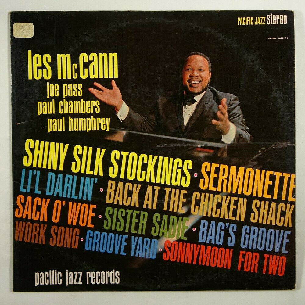 Les McCann ‎– Soul Hits - VG+ Lp Record 1964 Pacific Jazz USA Stereo Red Vinyl - Jazz - Shuga Records