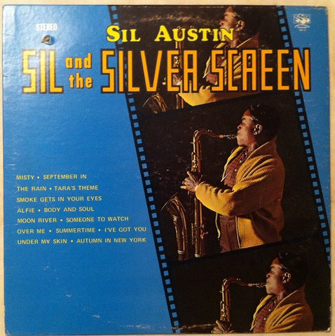 Sil Austin ‎- Sil And The Silver Screen - VG Stereo USA - Jazz