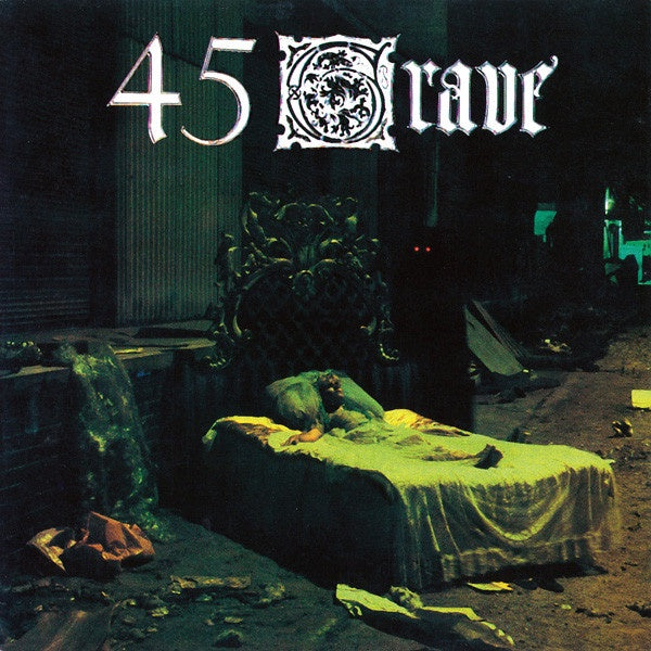 45 Grave ‎– Sleep In Safety - New Vinyl 2017 Real Gone Music Limited Edition Reissue on 'Ghastly Green' Vinyl with Gatefold Jacket (Limited to 1000) - Punk / Goth Rock