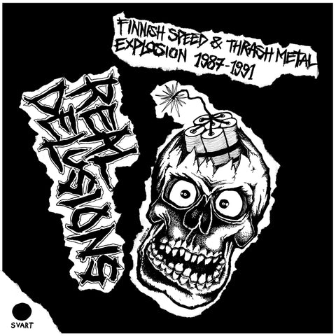 Various ‎– Real Delusions: Finnish Speed & Thrash Metal Explosion 1987-1991 - New Vinyl 2018 Svart Records 2 Lp Compilation with Gatefold Jacket - Speed Metal / Thrash