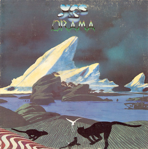 Yes - Drama - VG+ LP Record 1980 Atlantic USA Vinyl - Prog Rock