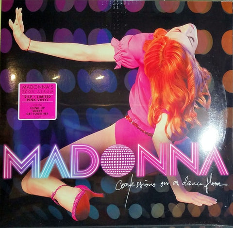 Madonna ‎– Confessions On A Dance Floor - New 2 Lp Record 2017 USA Pink Vinyl - Pop / Dance-pop