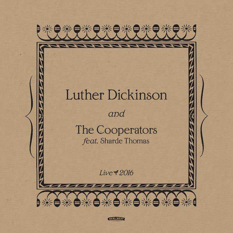 Luther Dickinson - Rock, Live Concert -  New LP Record Store Day 2020 New West Blue Sky Vinyl - Blues