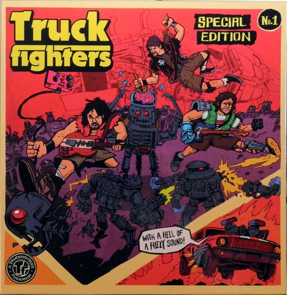 Truckfighters – Gravity X And Phi (2013) - New 3 LP Record 2021 Fuzzorama Sweden Import Red/Yellow/Black Vinyl - Stoner Rock / Hard Rock - Shuga Records