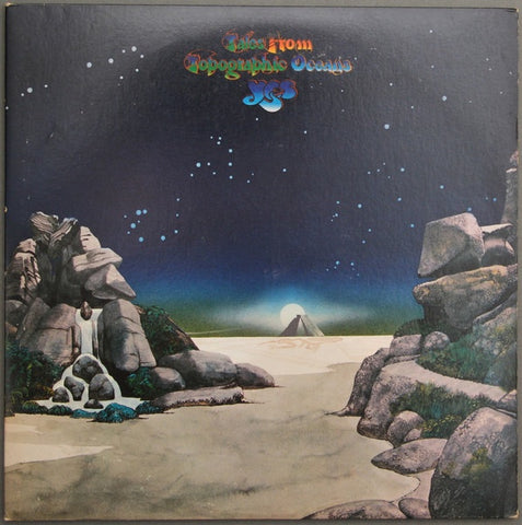 Yes ‎– Tales From Topographic Oceans - VG+ 2 LP Record 1973 Atlantic USA Vinyl - Prog Rock