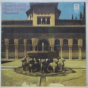 Scarlatti - Malcolm Hamilton ‎– Scarlatti Sonatas, Vol. 1 MINT- 1973 Delos Stereo LP - Classical / Baroque - Shuga Records