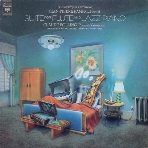 Jean-Pierre Rampal / Claude Bolling ‎– Suite For Flute And Jazz Piano - Mint- Lp Record 1975 CBS USA Vinyl - Contemporary Jazz / Classical