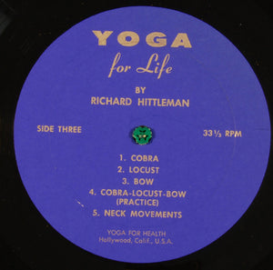 Richard Hittleman - Yoga For Life - VG+ Mono USA (Only LP #2) - Education/Therapy